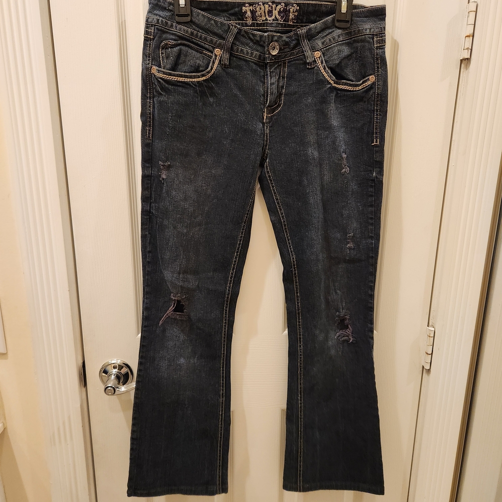 TRUCE Women's Black Jeans